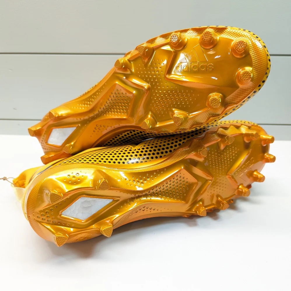 Adidas Freak 21 Ultra Team Collegiate Gold Black Yellow Football cleats Men's 14